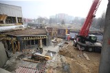 Budowa nowego Egzotarium w Sosnowcu ma imponujące tempo. Wewnątrz obiektu są już nawet schody