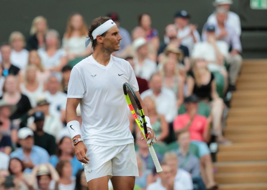 Wimbledon 2019. Nick Kyrgios ośmieszył Rafaela Nadala. Serwis, który wywołał kontrowersje [wideo]