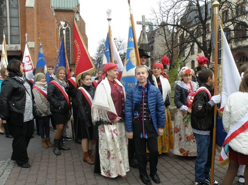 Program uroczystości 11 listopada w Mysłowicach