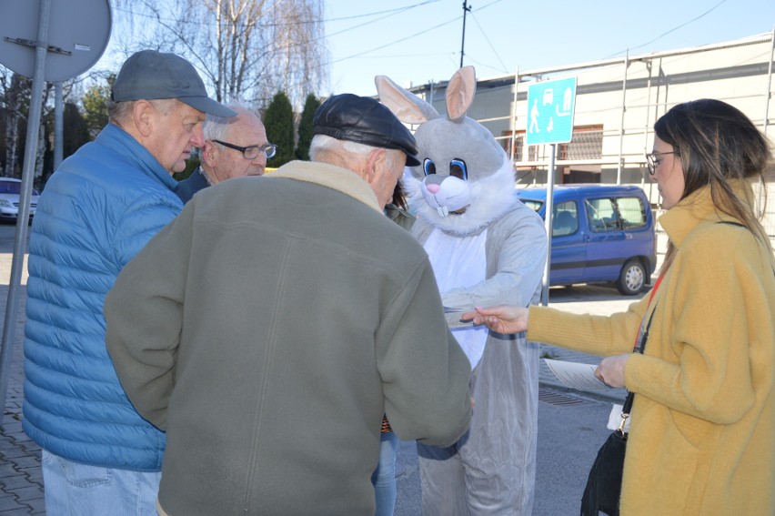 Przedświąteczny targ w Proszowicach, czyli królik przeciw przemocy [ZDJĘCIA]