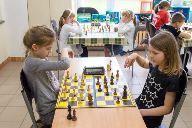 Białostocka Liga Szkolna. Do szachownic zasiadło 468 graczy