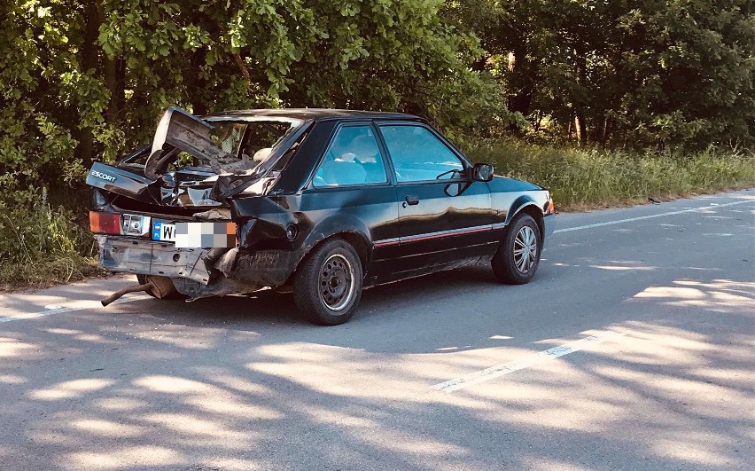 Lipianka. Wypadek drogowy. Na drodze powiatowej zderzyły się...