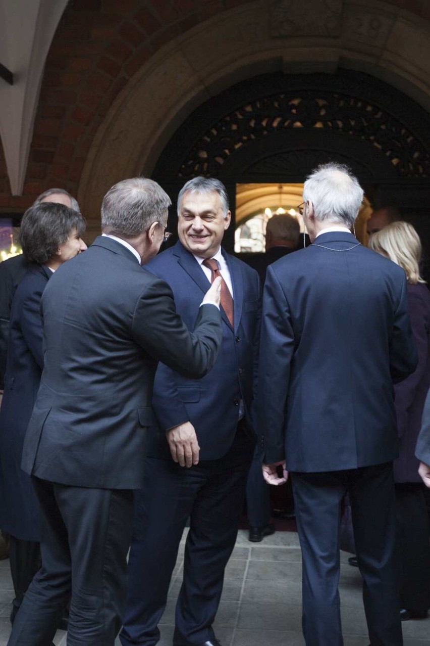 Premier Viktor Orbán na UJ i na Wawelu [ZDJĘCIA, WIDEO]