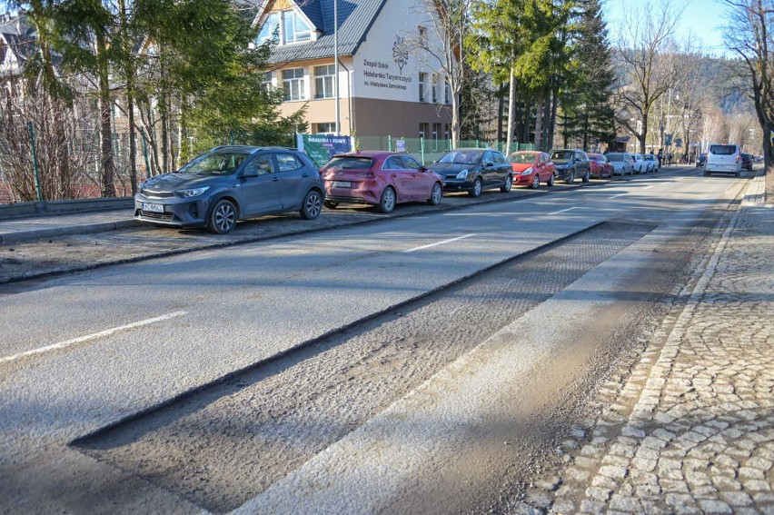 Remonty ulic w Zakopanem. Na Kościeliskiej, Orkana, Grunwaldzkiej czy Stolarczyka 