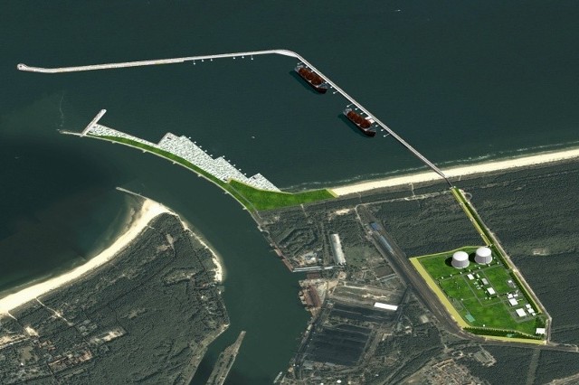 Budowany terminal LNG w Świnoujściu będzie stanowił element bezpieczeństwa energetycznego kraju.
