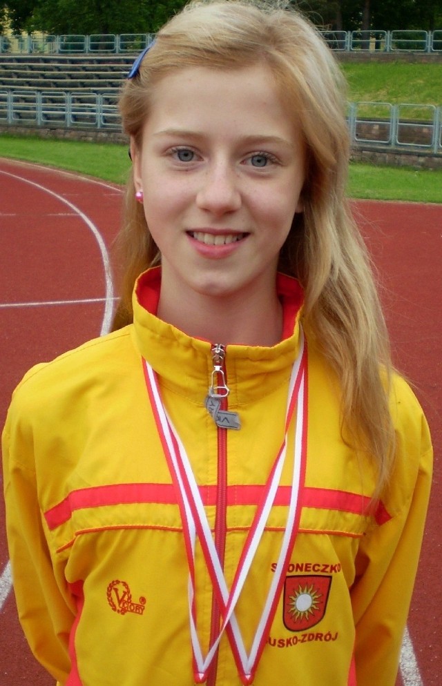 Dominika Burchan zdobyła brązowy medal na międzynarodowych zawodach lekkoatletycznych w Warszawie.