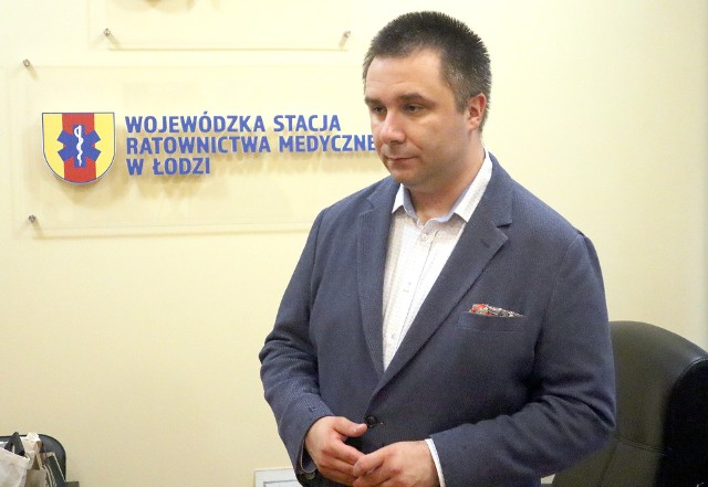 Adam Stępka, ratownik medyczny WSRM.