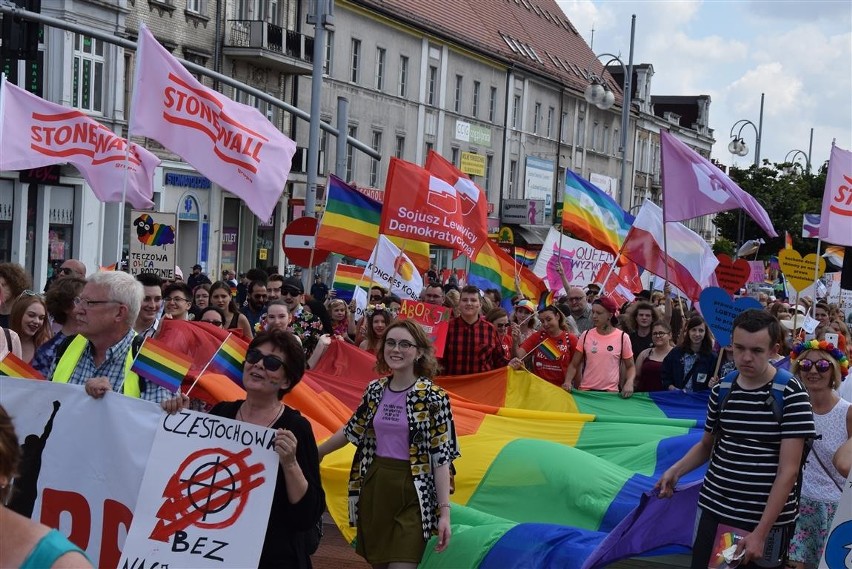 I Marsz Równości w Częstochowie. Były próby jego...