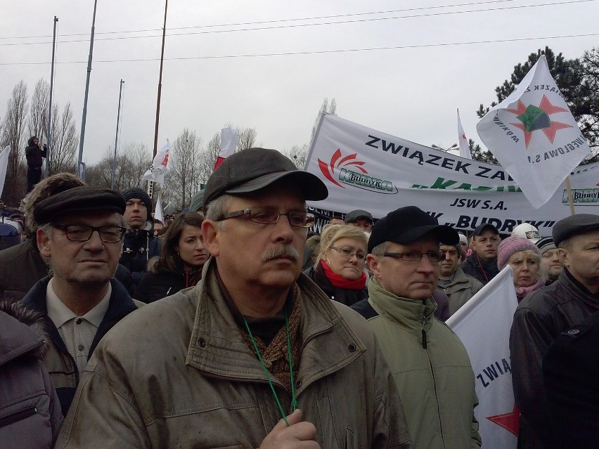 Kompania Węglowa protest górników: rozmowy zerwane. Padły mocne słowa [RELACJA, ZDJĘCIA, WIDEO]