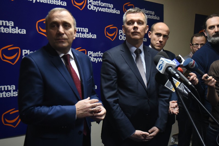 Grzegorz Schetyna, Tomasz Siemoniak, Borys Budka w...