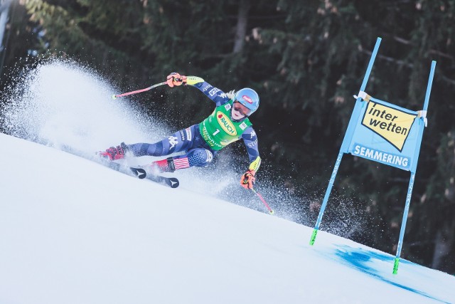 Mikaela Shiffrin okazała się najlepsza podczas zawodów alpejskiego Pucharu Świata w Semmering.
