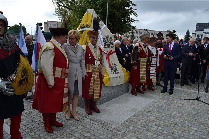 Odsłonięcie pomnika Jana Długosza w Kłobucku