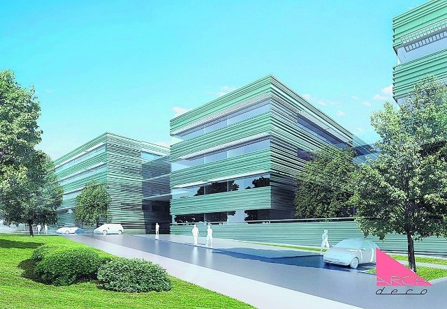 Centrum Medycyny Nieinwazyjnej ma się składać z kilku połączonych ze sobą budynków