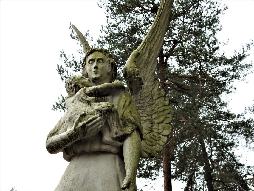 Cmentarz w Wasilkowie. Rzeźby, posągi, bramy i wiekowe nagrobki. Zobacz rzeźby wypełniające niezwykłą nekropolię. Zobacz zdjęcia