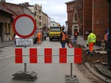 Oświęcim. Drogowcy zajęli kolejną część ul. Jagiełły. Kierowcy muszą być przygotowani na utrudnienia w ruchu