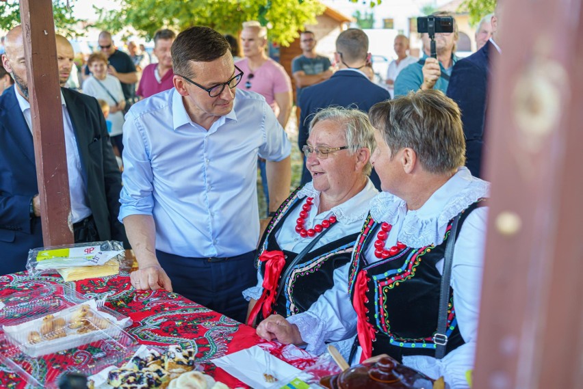 Wizyta premiera Morawieckiego w Starym Sączu