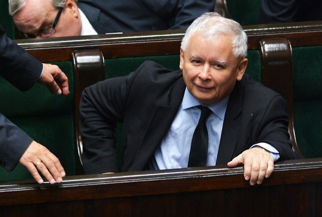 Emerytura dla kobiet od 53 lat, dla mężczyzn od 58? Na zdjęcie prezes PIS Jarosław Kaczyński.