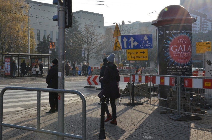 Budowa przejścia dla pieszych na ul. Świdnickiej i remont...