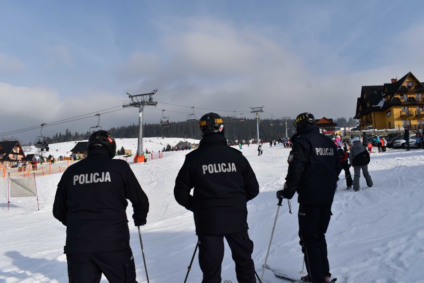 Podhale. Policjanci wyjechali na stoki. Służby gotowe na ferie