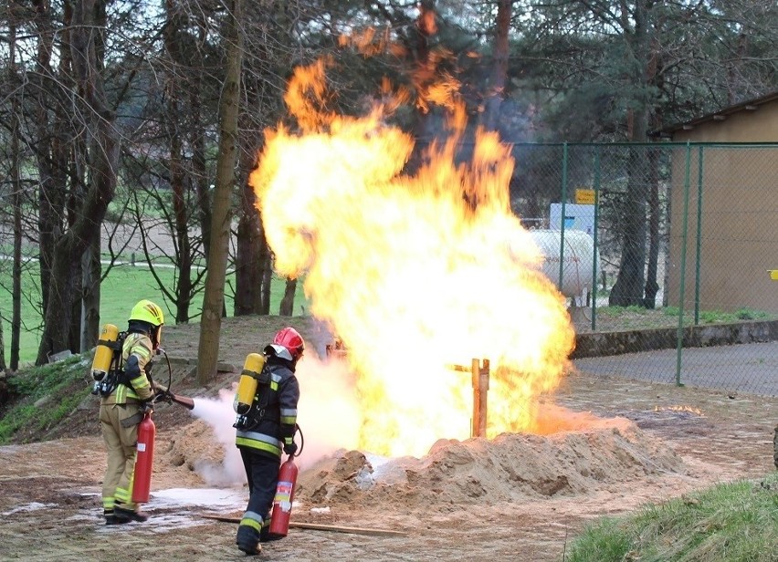 Pożar LNG w Barterze