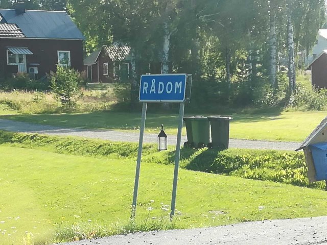 Miejscowość Rådom to nowe odkrycie przewodniczki turystycznej z powiatu grójeckiego.