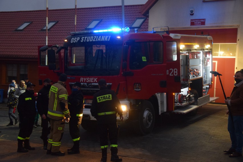 Nowy wóz strażacki w Studziankach
