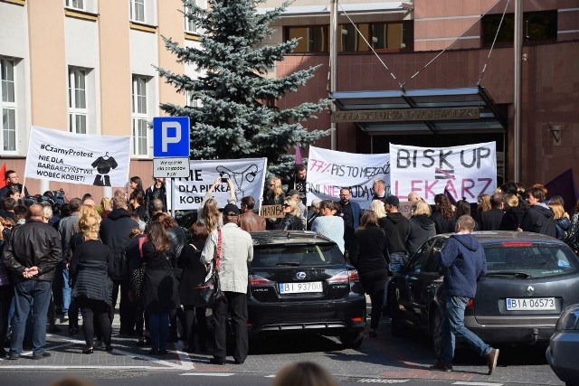 Czarny protest Białystok