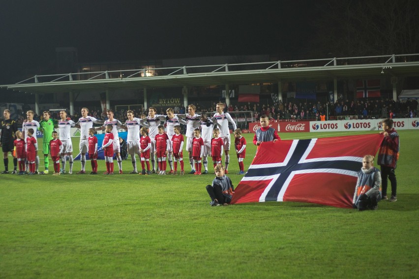 Mecz towarzyski w Bytowie. Polska - Norwegia 1-1 [zdjęcia]