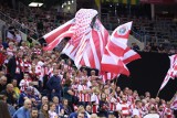 Kibice ma meczu Jastrzębski Węgiel - Asseco Resovia w półfinale Pucharu Polski siatkarzy w Krakowie. Znajdźcie się na zdjęciach