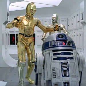 W oryginalnej trylogii "Gwiezdne wojny" C-3PO ma srebrną... [Pytanie za 500 tys. zł] - MILIONERZY: pytanie i odpowiedź