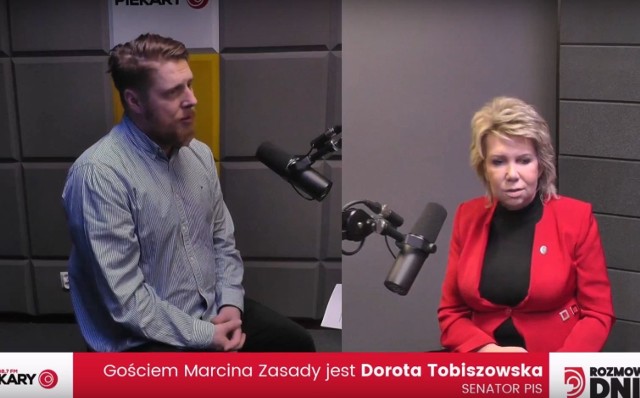 Dorota Tobiszowska, senator PiS, dzisiejszy Gość DZ i Radia Piekary
