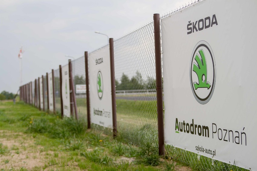 Na Skoda Autodrom Poznań wciąż trwają prace budowlane....