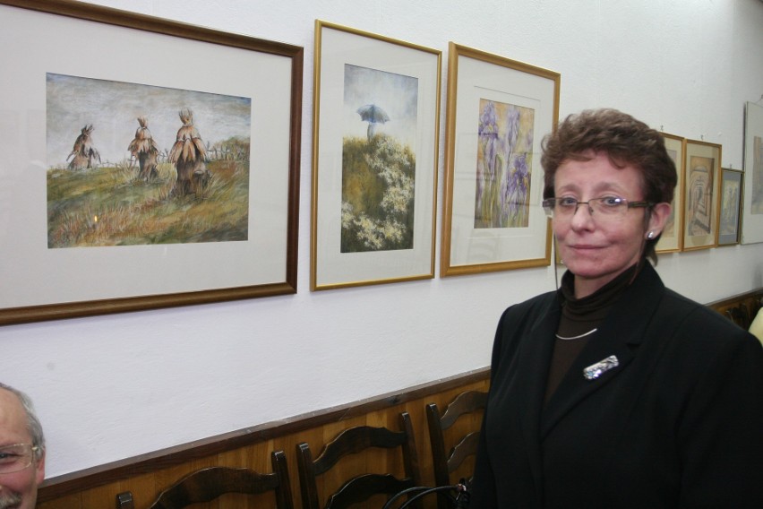 Grażyna Petryszak zaprasza na wystawę swoich obrazów w Galerii Pod Piątką