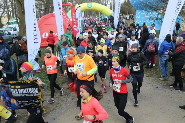 Blisko 1200 biegaczy i miłośników nordic walking rywalizowało w Tychach w XXXIX Perle Paprocan  Zobacz kolejne zdjęcia. Przesuwaj zdjęcia w prawo - naciśnij strzałkę lub przycisk NASTĘPNE