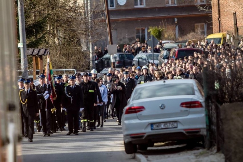 Pogrzeb studenta AWF, który zginął podczas wyprawy na Mont Blanc