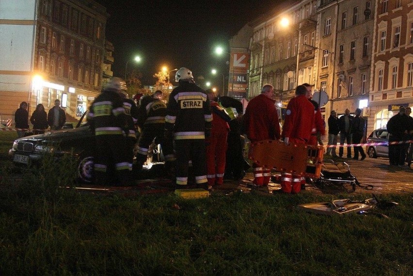 Opole: Wypadek na skrzyzowaniu Reymonta/Ozimska. Siedem osób...