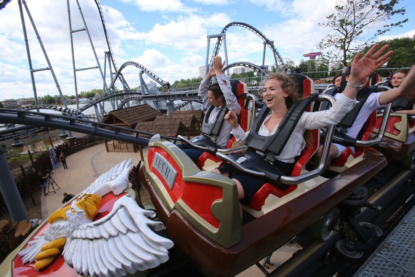 Legendia: Lech Coaster [OTWARCIE 1 LIPCA] Pierwszy przejazd za nami WIDEO, ZDJĘCIA