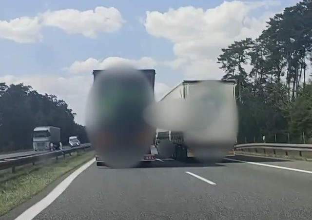 „Wyścigi słoni”, czyli akcja kontrolująca kierowców ciężarówek