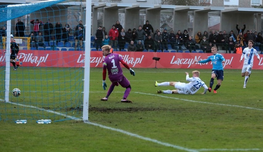 Błękitni Stargard  - Lech Poznań 3:1