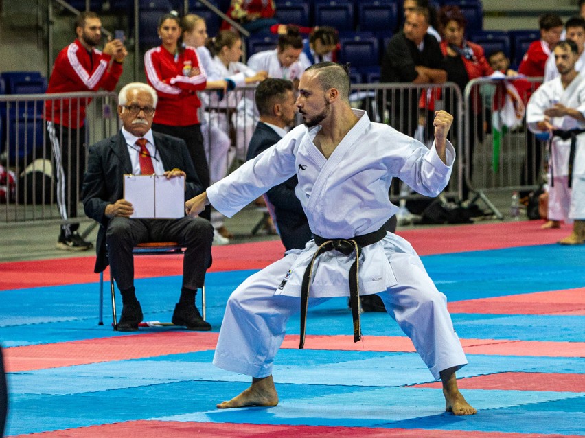 Fotogaleria z mistrzostw świata karate 2022 w Netto Arenie w...