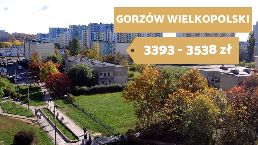 Gorzów Wielkopolski to miasto, w którym ceny mieszkań są...