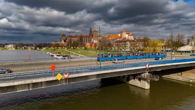 Most Grunwaldzki w Krakowie.