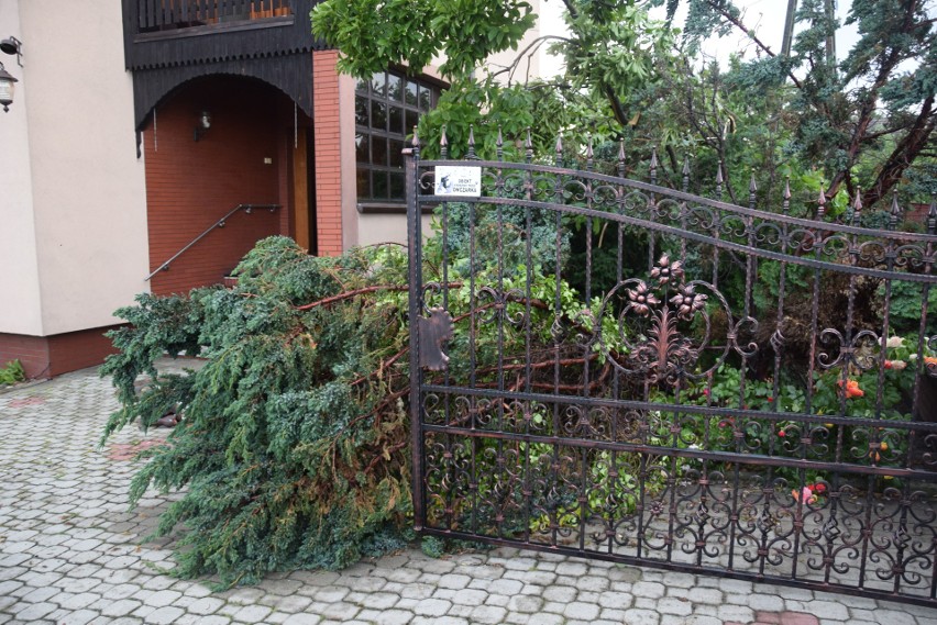 Trąba powietrzna przeszła nad Rybnikiem i powiatem....