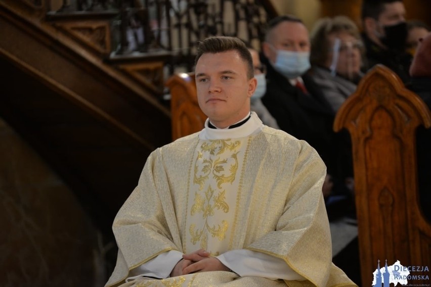 Krystian Korba z Szydłowca przyjął święcenia diakonatu.