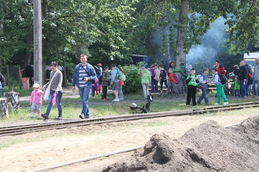 Industriada 2014 na kolejce wąskotorowej w Rudach