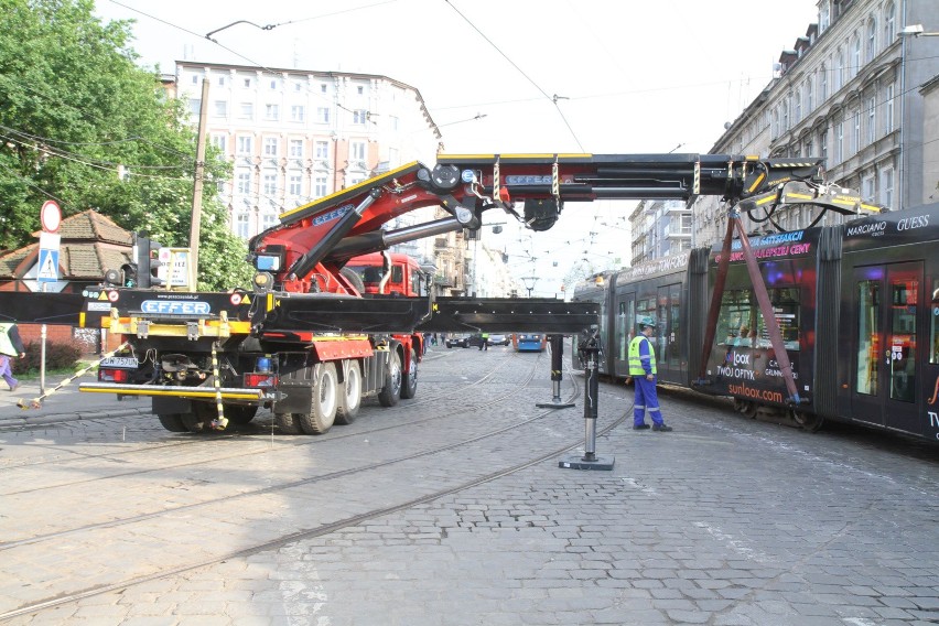 Na Pomorskiej często dochodziło do wykolejeń tramwajów