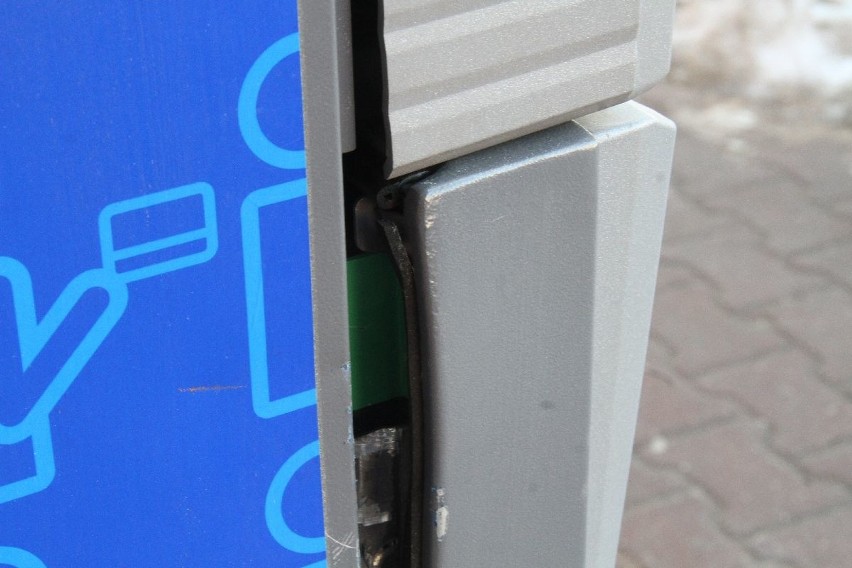 Złodziej próbował okraść bankomat w Kielcach