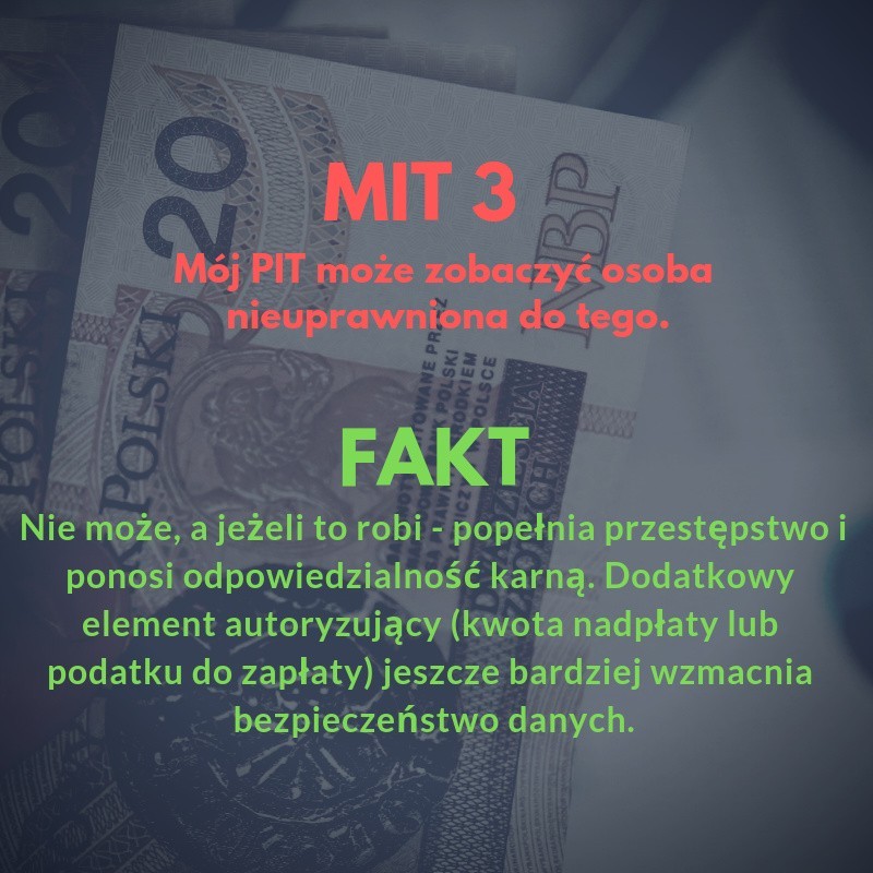 KAS publikuje mity i fakty o usłudze Twój e-PIT.