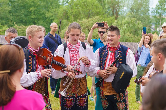 O oprawę muzyczną wydarzenia zadbał Regionalny Zespół "Mystkowianie" z Mystkowa
