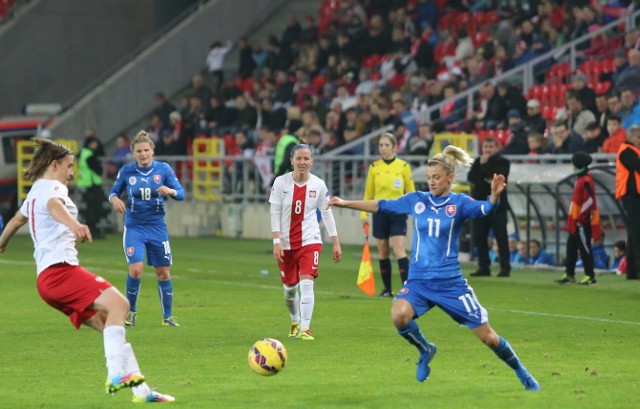 W październiku na tyskim stadionie zagrała kobieca reprezentacja Polski w meczu ze Słowacją.